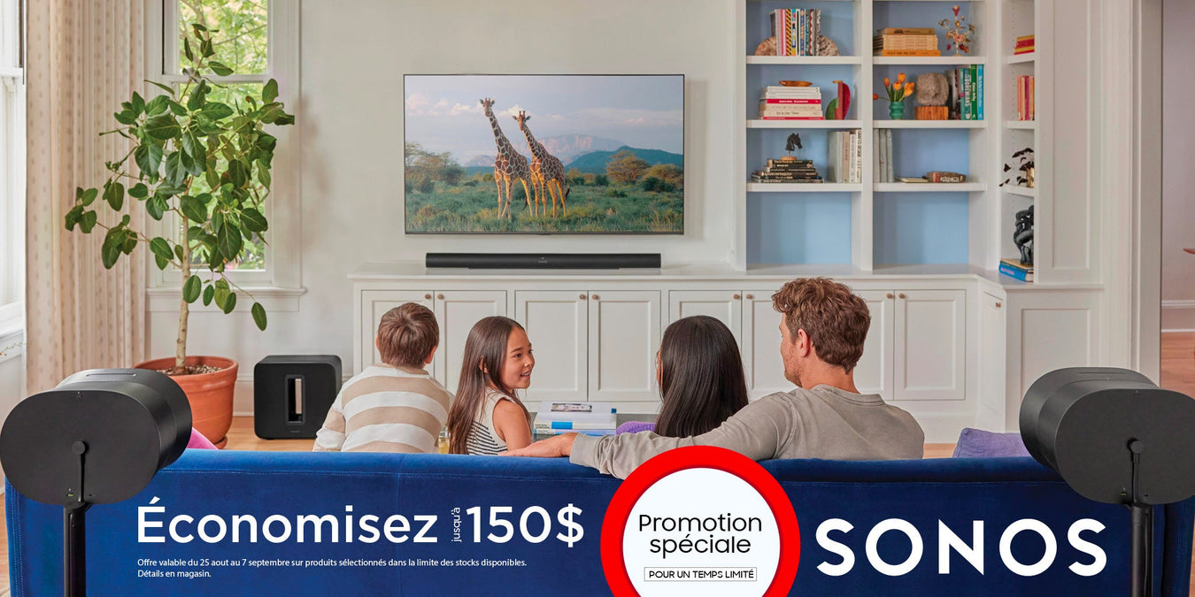 Labor Day promotion with Sonos | SONXPLUS Drummondville