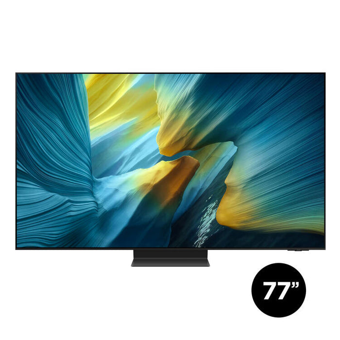 Samsung QN77S95FAFXZC | 77" Television - S95F Series - OLED - 4K - 120Hz - No reflection-Sonxplus Drummondville.com