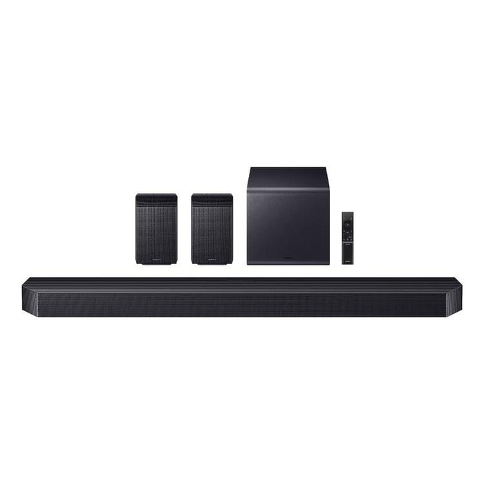 Samsung HW-Q990F | Soundbar - 11.1.4 channels - Dolby ATMOS - Subwoofer + Wireless rear speakers - 756W - Q-Symphony - Black | Sonxplus Drummondville