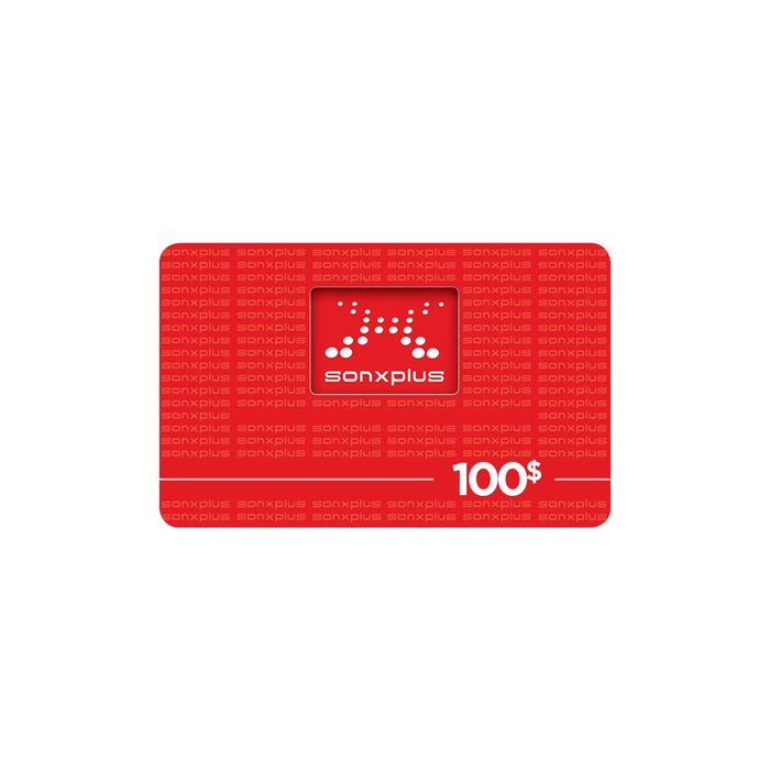 100-Sonxplus gift card