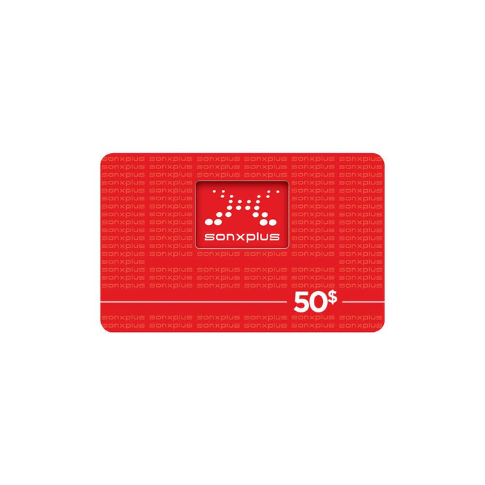 50-Sonxplus gift card