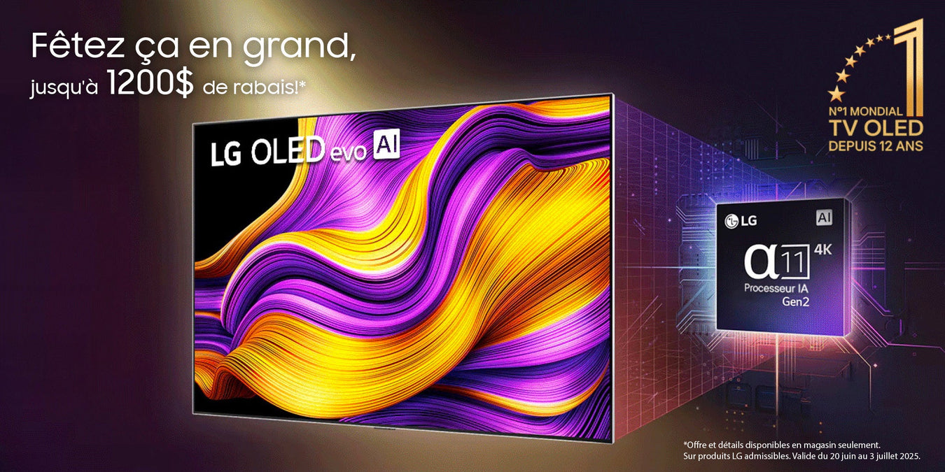 Celebrate 12 years of LG in OLED | SONXPLUS Drummondville