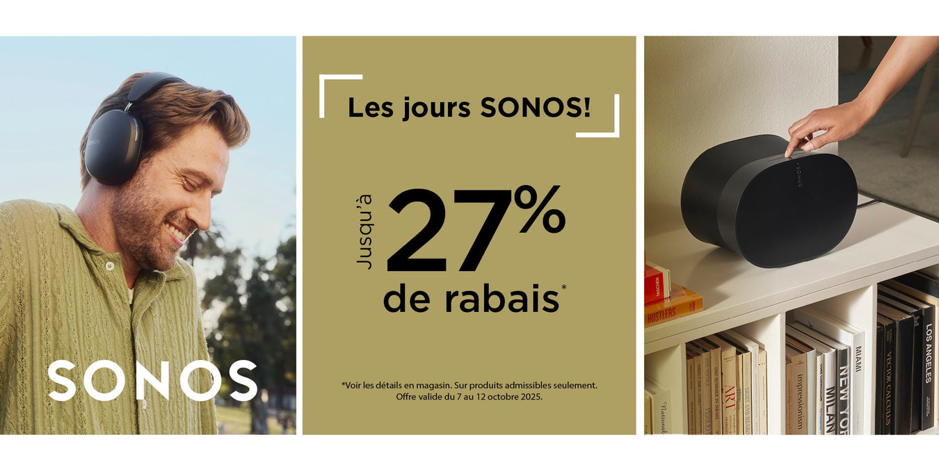 Eligible Sonos models every day Sonos | SONXPLUS Drummondville