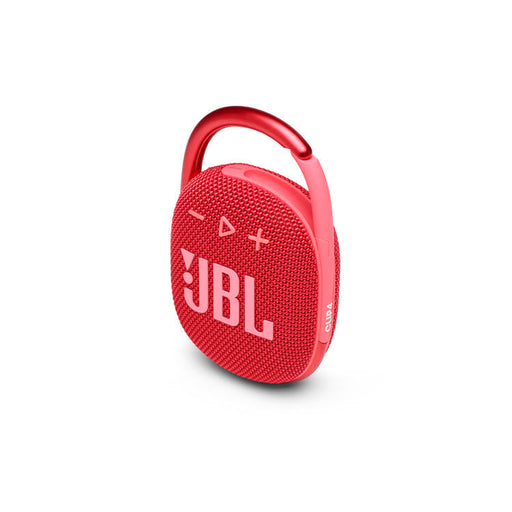 JBL Clip 4 | Ultra-portable Speaker - Bluetooth - Waterproof - 10 Hours autonomy - Rouge-Sonxplus Drummondville