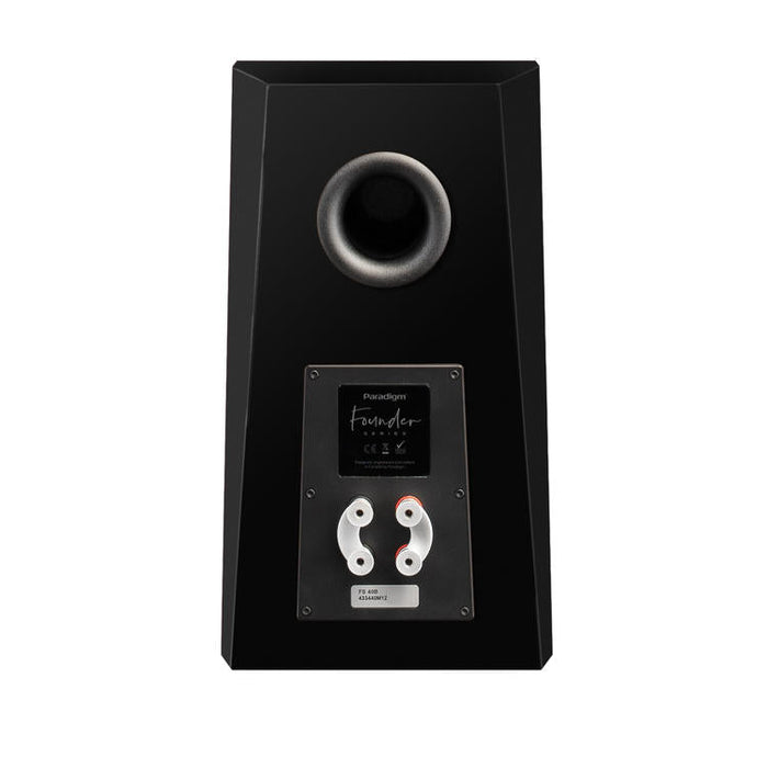 Paradigm Founder 40B | Bookshelf Speakers - 92 db - 69 Hz - 23 kHz - 8 ohms - Gloss Black - Pair-Sonxplus Drummondville