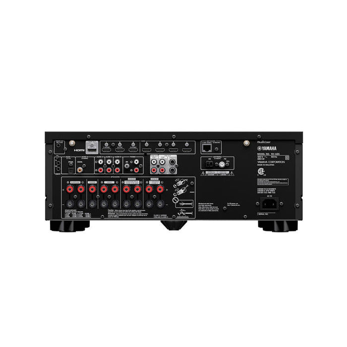 Yamaha RX-A2A | 7.2 Channel AV Receiver - Aventage Series - HDMI 8K - MusicCast - 100W X 7 with Zone 2 - Black-Sonxplus Drummondville