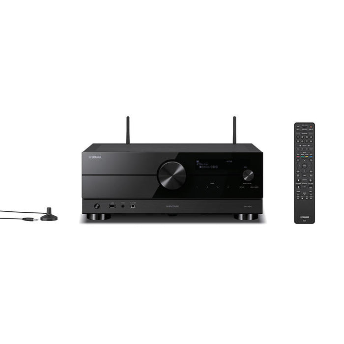 Yamaha RX-A2A | 7.2 Channel AV Receiver - Aventage Series - HDMI 8K - MusicCast - 100W X 7 with Zone 2 - Black-Sonxplus Drummondville