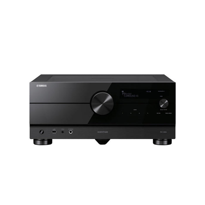 Yamaha RX-A8A | AV Receiver 11.2 - Aventage Series - HDMI 8K - MusicCast - HDR10+ - 150W X 11 with Zone 3 - Black-Sonxplus Drummondville