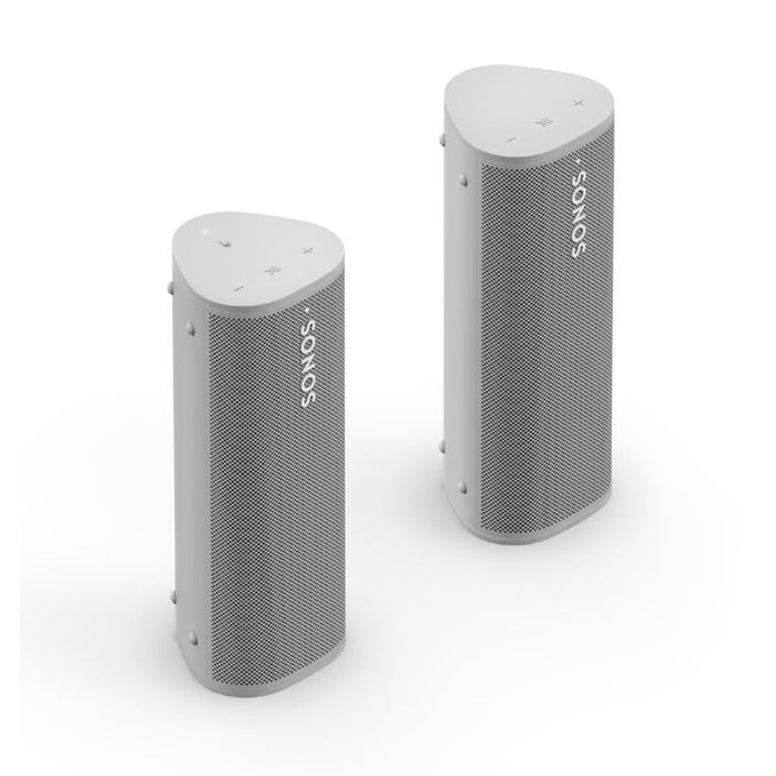 Sonos | Ensemble Aventure - 2 Portable Roam Speakers - Bluetooth - Waterproof - White-Sonxplus Drummondville