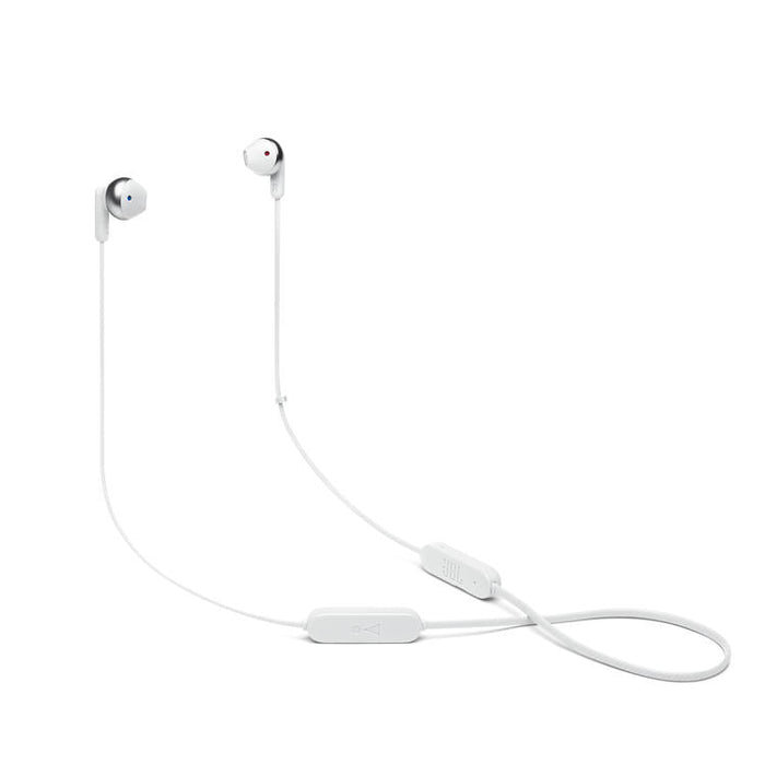 JBL Tune 215BT | Wireless In-Ear Headphones - Bluetooth 5.0 - JBL Pure Bass Sound - Multi-source connection - White-Sonxplus Drummondville