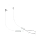 JBL Tune 215BT | Wireless In-Ear Headphones - Bluetooth 5.0 - JBL Pure Bass Sound - Multi-source connection - White-Sonxplus Drummondville