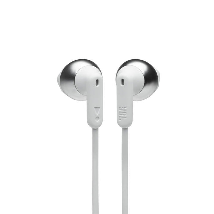 JBL Tune 215BT | Wireless In-Ear Headphones - Bluetooth 5.0 - JBL Pure Bass Sound - Multi-source connection - White-Sonxplus Drummondville