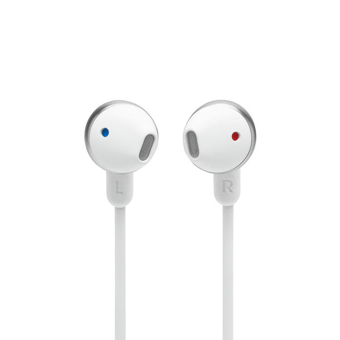 JBL Tune 215BT | Wireless In-Ear Headphones - Bluetooth 5.0 - JBL Pure Bass Sound - Multi-source connection - White-Sonxplus Drummondville