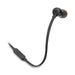 JBL Tune 110 | Wired In-Ear Headphones - With 1-button remote control - Microphone - Black-Sonxplus Drummondville