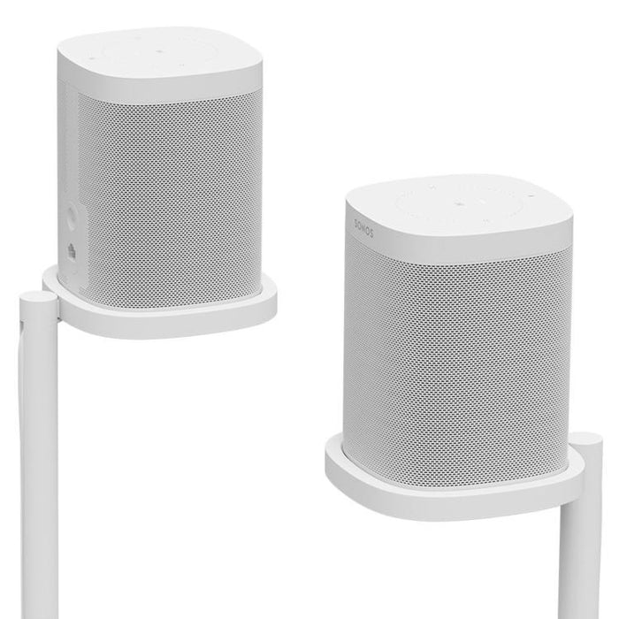 Sonos SS1FSWW1 | Floor Stand for Sonos One and One SL Speakers - White - Pair-Sonxplus Drummondville