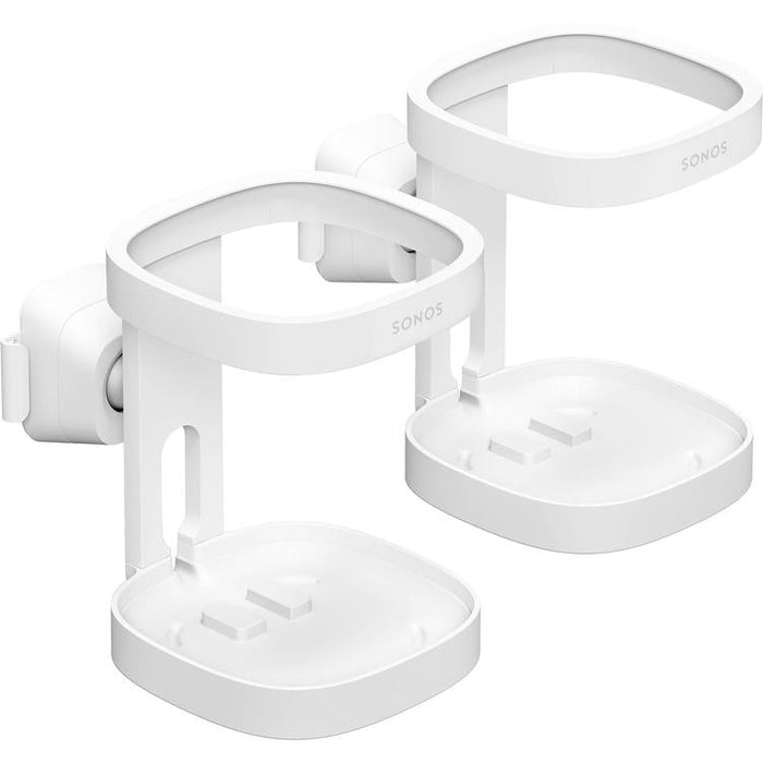 Sonos S1WMPWW1 | Wall Mount Bracket for One and One SL Speakers - White - Pair - Overview | Sonxplus Drummondville