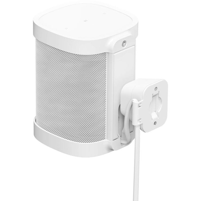 Sonos S1WMPWW1 | Wall Mount Bracket for One and One SL Speakers - White - Pair-Sonxplus Drummondville