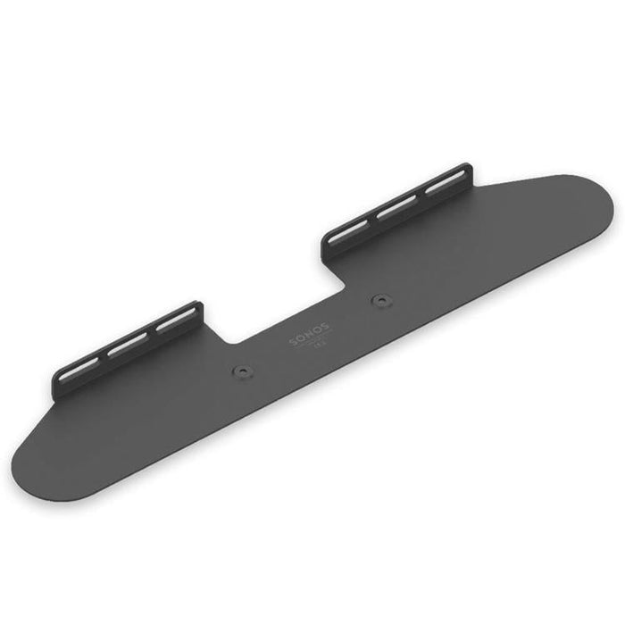 Sonos BM1WMWW1BLK | Wall bracket for Sonos Beam sound bar - Black - Front view | Sonxplus Drummondville