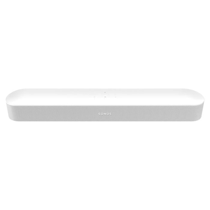 Sonos Beam (Gen2) | 3.0 channel Soundbar - Wifi - Voice control - Dolby Atmos - White - Front view | Sonxplus Drummondville