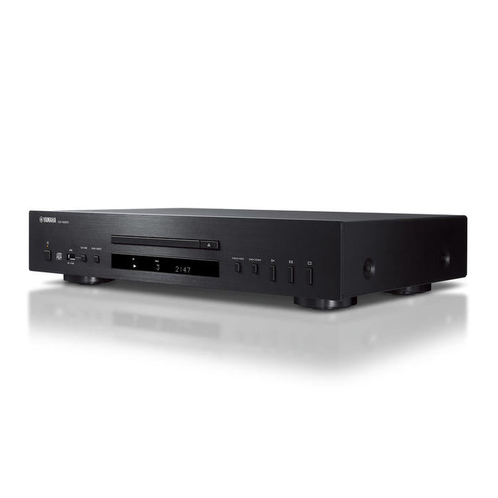 Yamaha CD-S303 | CD Player - High Quality - USB Plug - Pure Direct - Intelligent Digital Servo - Black-Sonxplus Drummondville