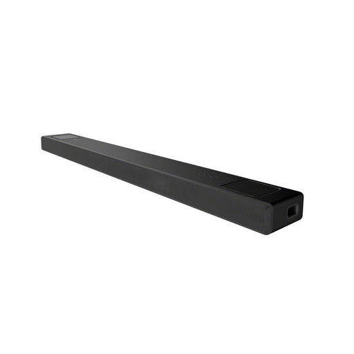 Sony HT-A5000 | Soundbar - For home theater - 5.1.2 channels - Wireless - Bluetooth - Integrated Wi-Fi - 450 W - Dolby Atmos - DTS:X - Black - Front view diagonal right | Sonxplus Drummondville