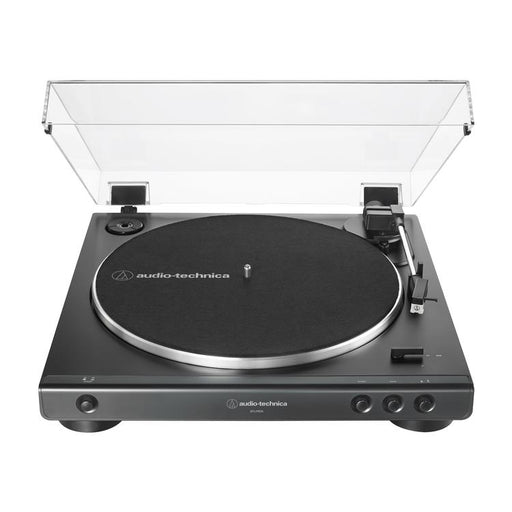 Audio Technica AT-LP60XBK | Stereo Turntable - Belt Drive - Fully Automatic - Black-Sonxplus Drummondville