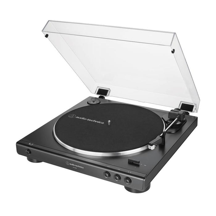 Audio Technica AT-LP60XBK | Stereo Turntable - Belt Drive - Fully Automatic - Black-Sonxplus Drummondville