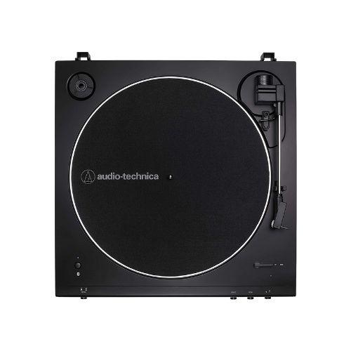 Audio Technica AT-LP60XBTBK | Turntable Stereo - Wireless - Bluetooth - Belt Drive - Fully Automatic - Black-Sonxplus Drummondville