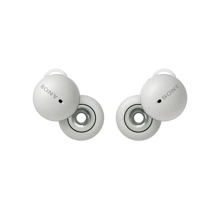 Sony WF-L900 | In-ear headphones - LinkBuds - 100% Wireless - Bluetooth - Microphone - Adaptive control - Up to 17.5 hours battery life - White-Sonxplus Drummondville