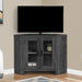 Monarch Specialties I 2716 | TV stand - 42" - Corner - Imitation wood - Black-Sonxplus Drummondville