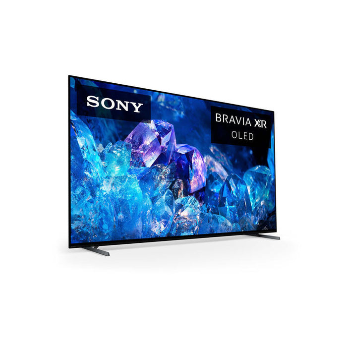 Sony BRAVIA XR-55A80K | 55" OLED Smart TV - A80K Series - 4K Ultra HD - HDR - Google TV - Cognitive Processor XR - Titanium Black-Sonxplus Drummondville