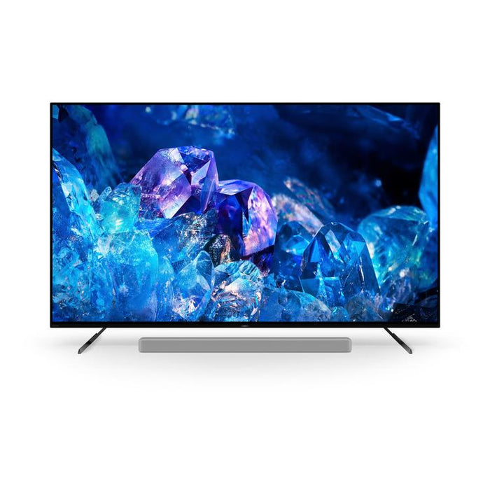 Sony BRAVIA XR-55A80K | 55" OLED Smart TV - A80K Series - 4K Ultra HD - HDR - Google TV - Cognitive Processor XR - Titanium Black-Sonxplus Drummondville