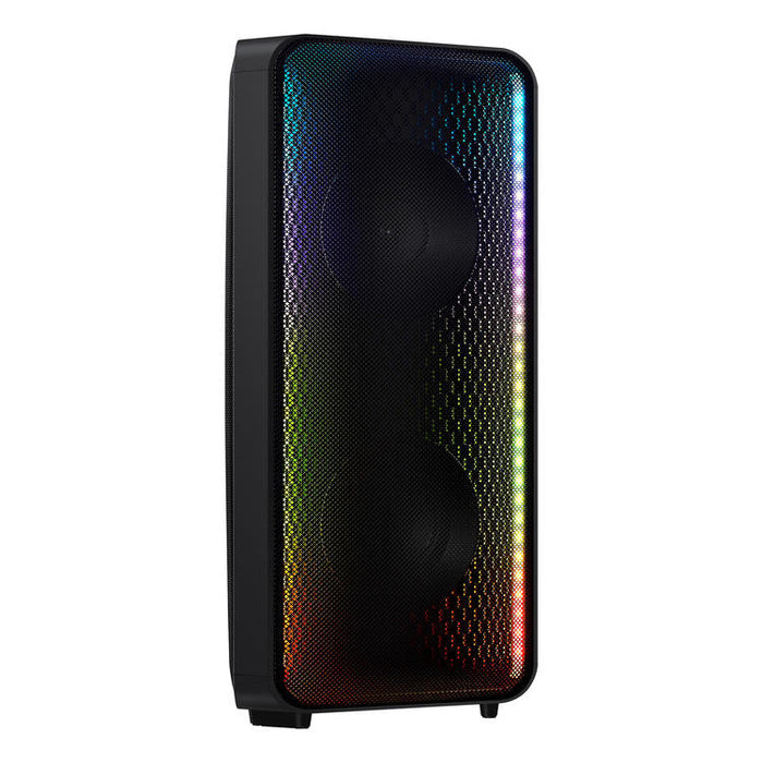 Samsung MX-ST40B | Powerful portable speaker - Sound tower - Bluetooth - 160W - Bidirectional - LED lights - Multiple Bluetooth connection - Black-Sonxplus Drummondville