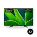 Sony KD32W830K | 32" Smart TV - LCD - LED - W830K Series - HD - HDR - Google TV - Black-Sonxplus Drummondville