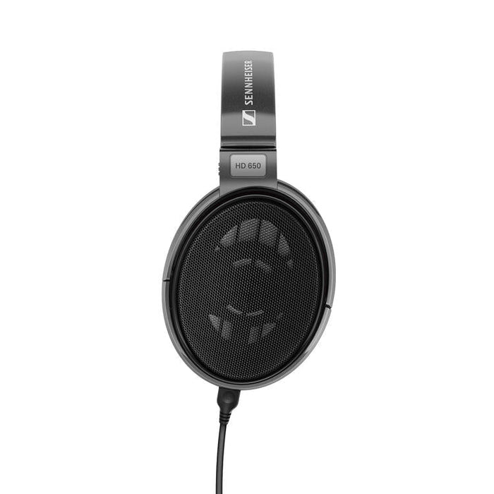 Sennheiser HD 650 | Dynamic circum-aural headphones - Open back design - For Audiophile - Wired - Detachable OFC cable - Black-Sonxplus Drummondville