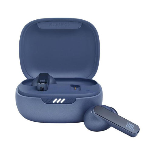 JBL Live Pro 2 TWS | In-Ear Headphones - 100% Wireless - Bluetooth - Smart Ambient - 6 Microphones - Blue-Sonxplus Drummondville