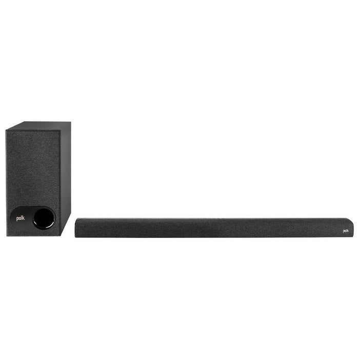 Polk Signa S3 | Universal Sound Bar - With Wireless Subwoofer - Bluetooth - Home Theater Experience - Voice Adjust - Chromecast integrated - Black-Sonxplus Drummondville