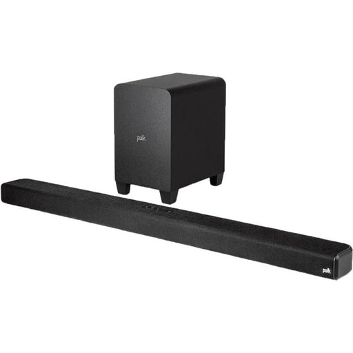 Polk Signa S4 | 3.1.2 Soundbar Dolby Atmos Certified - With Wireless Subwoofer - Bluetooth - Home Theater Experience - Voice Adjust - Black-Sonxplus Drummondville