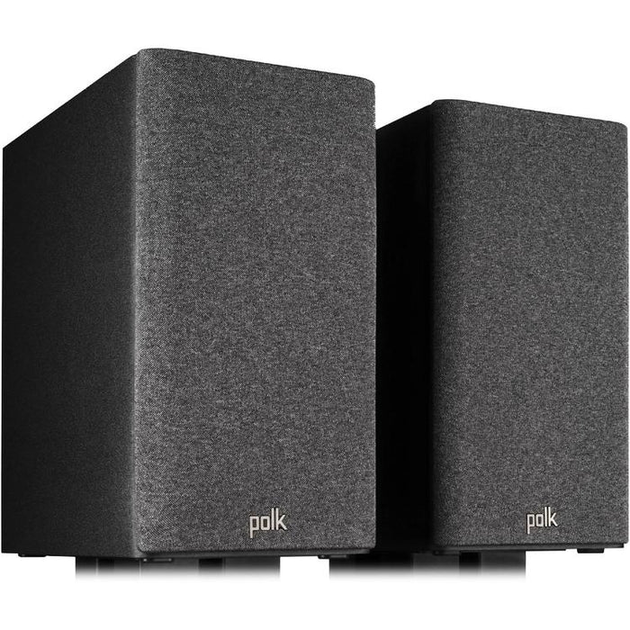 Polk Reserve R200 | Bookshelf Speakers - Excellent home theater detail - Black - Pair-Sonxplus Drummondville