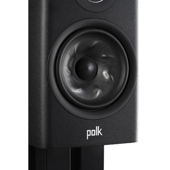 Polk Reserve R200 | Bookshelf Speakers - Excellent home theater detail - Black - Pair-Sonxplus Drummondville