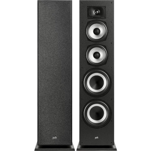 Polk Monitor XT70 | Floorstanding Speakers - Tower - Hi-Res Audio Certified - Black - Pair-Sonxplus Drummondville