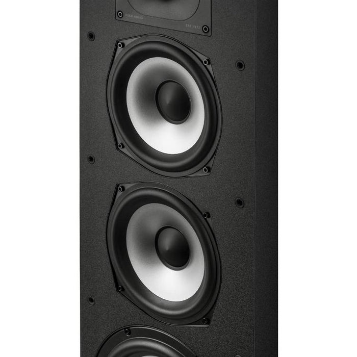 Polk Monitor XT70 | Floorstanding Speakers - Tower - Hi-Res Audio Certified - Black - Pair-Sonxplus Drummondville