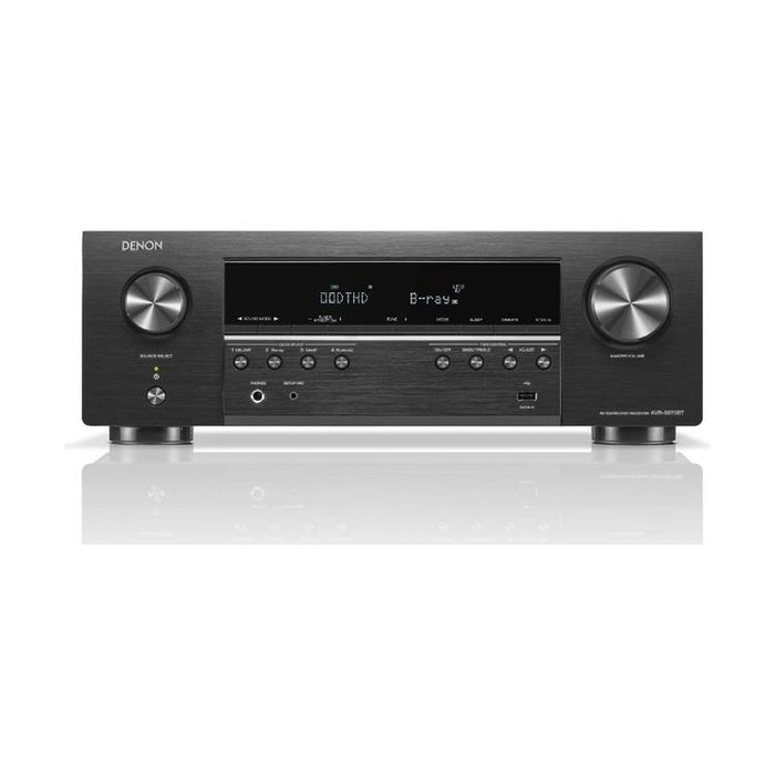 Denon AVRS570BT | 5.2 channel AV receiver - Home theater - 8K - Bluetooth - Black-Sonxplus Drummondville