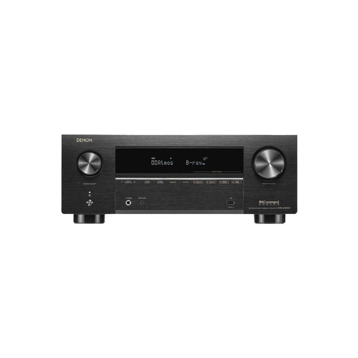 Denon AVRX3800H | AV receiver - 9 amplification channels - Home theater - Auro 3D - 8K - HEOS - Black-Sonxplus Drummondville