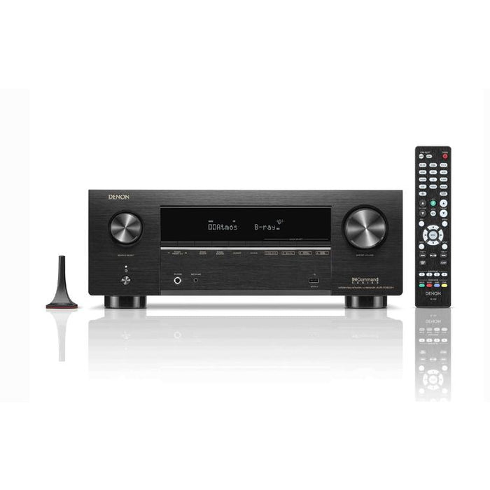 Denon AVRX3800H | AV receiver - 9 amplification channels - Home theater - Auro 3D - 8K - HEOS - Black-Sonxplus Drummondville