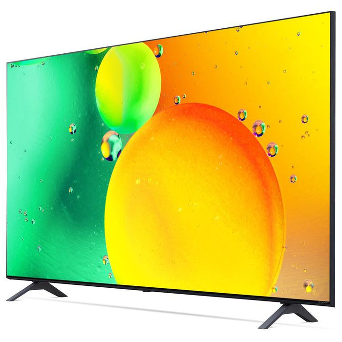 LG 86NANO75UQA | 86" NanoCell 4K Smart TV - LED - Nano75 Series - HDR - Processor IA a7 Gen5 4K - Black-Sonxplus Drummondville