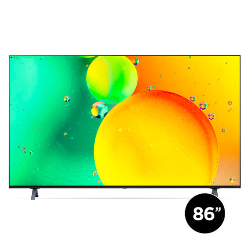 LG 86NANO75UQA | 86" NanoCell 4K Smart TV - LED - Nano75 Series - HDR - Processor IA a7 Gen5 4K - Black-Sonxplus Drummondville