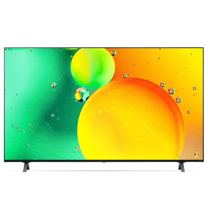 LG 65NANO75UQA | 65" NanoCell 4K Smart TV - LED - Nano75 Series - HDR - Processor IA a5 Gen5 4K - Black-Sonxplus Drummondville