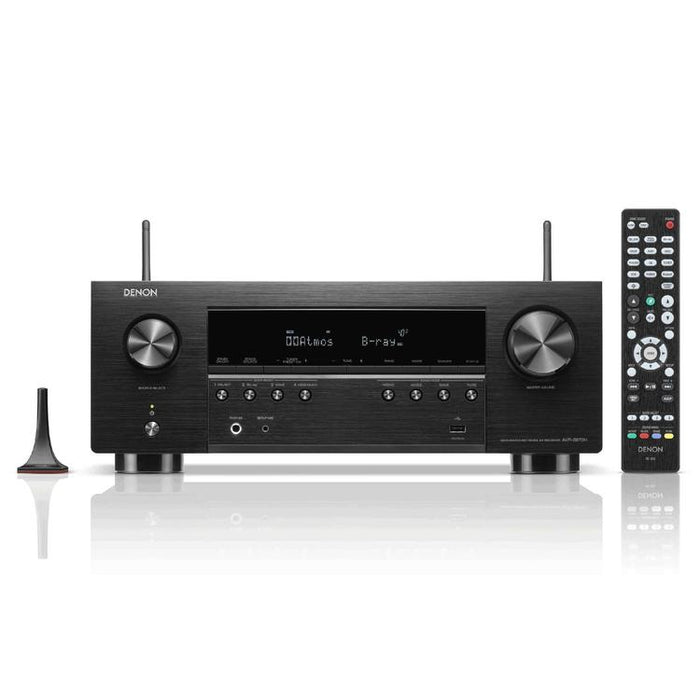 Denon AVRS970H | AV receiver - 7.2 amplification channels - Home theater - 8K - HEOS - Black-Sonxplus Drummondville