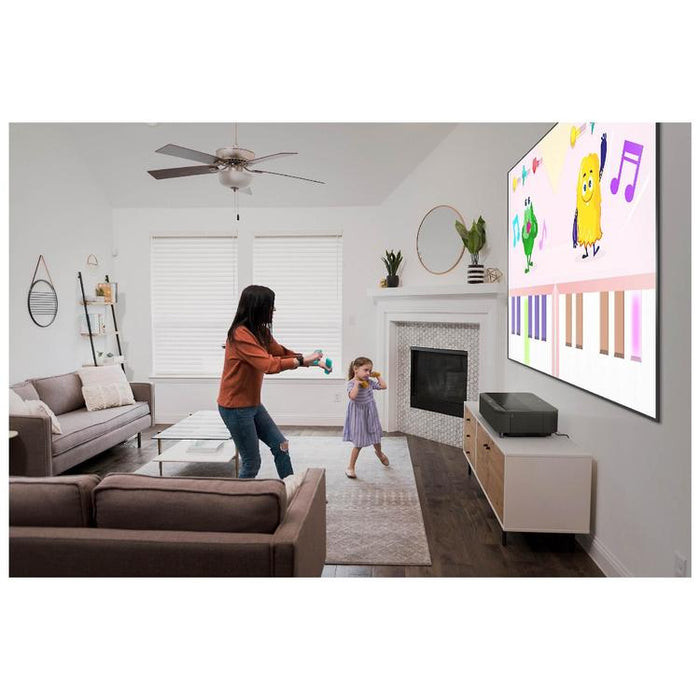 Epson EpiqVision Ultra LS800 | Intelligent multimedia laser projector - Very short throw 3LCD technology - 3 chips - 16:9 - 4K Pro-UHD - Black-Sonxplus Drummondville